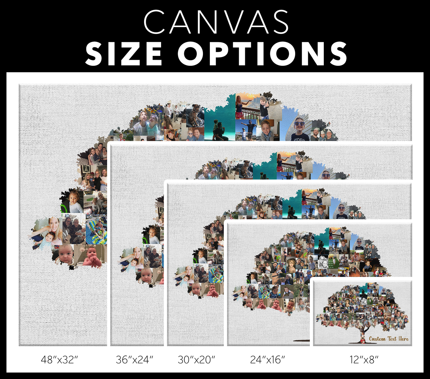 Family Tree Photo Collage