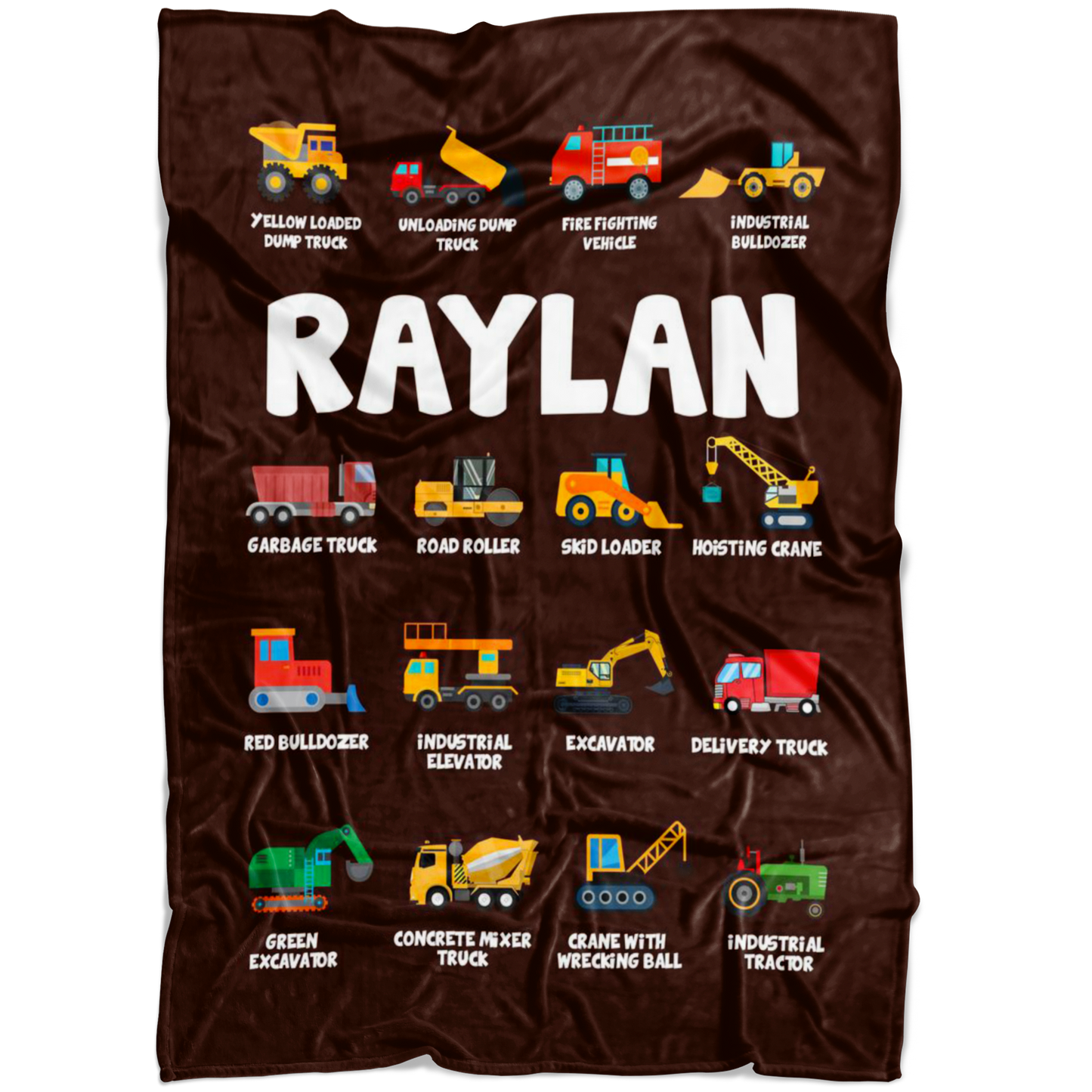RAYLAN Construction Blanket Brown