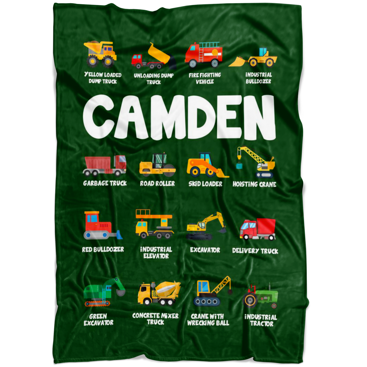 CAMDEN Construction Blanket Green