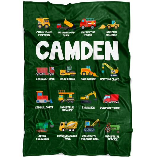 CAMDEN Construction Blanket Green