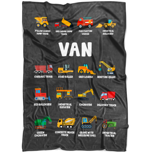 VAN Construction Blanket Grey