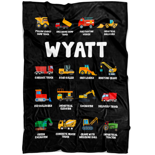 Wyatt Construction Blanket Black