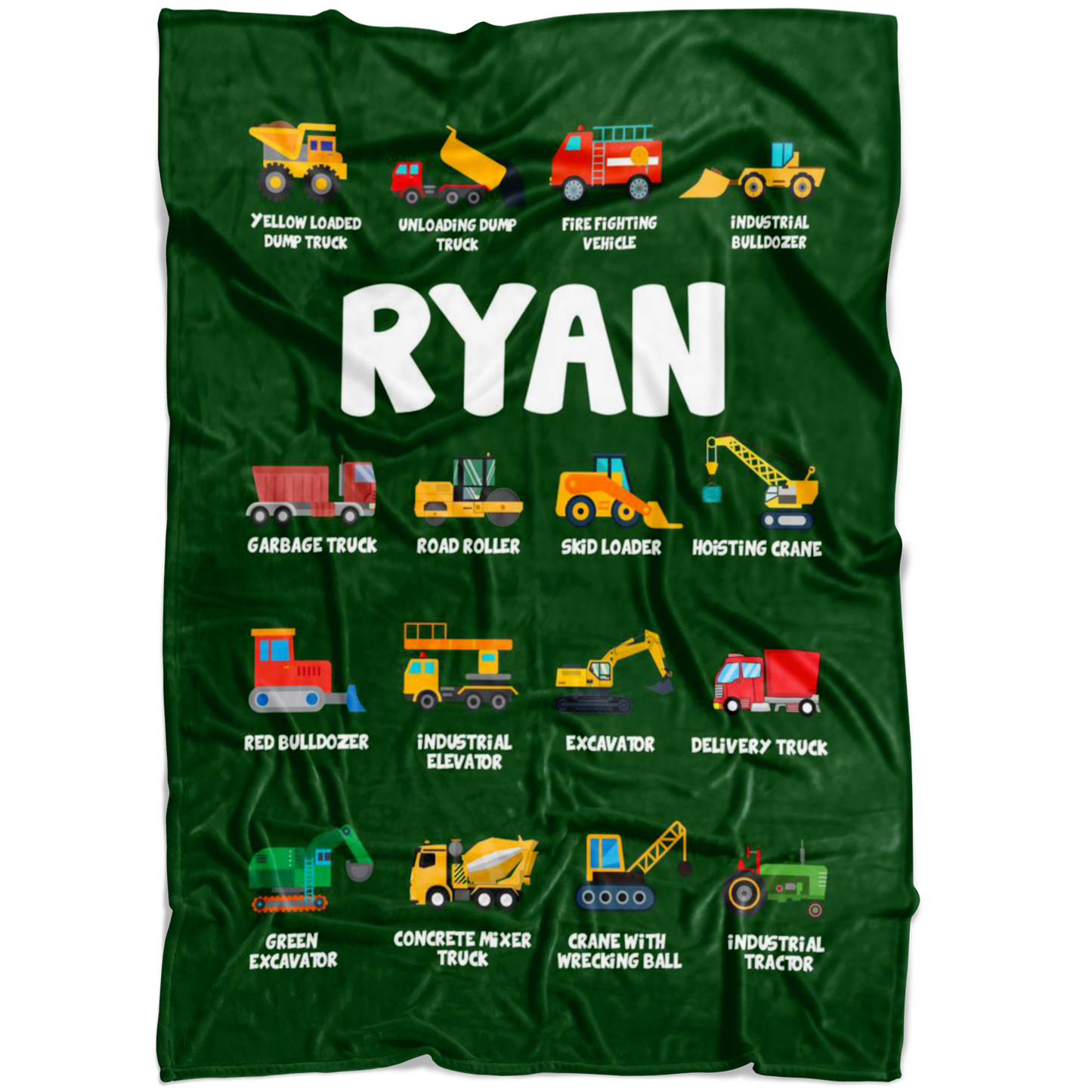 Ryan Construction Blanket Green