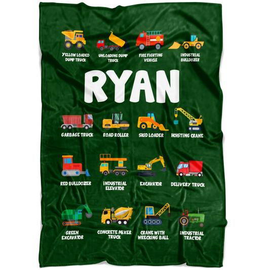 Ryan Construction Blanket Green