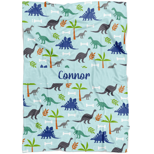 Connor Dino World Blanket