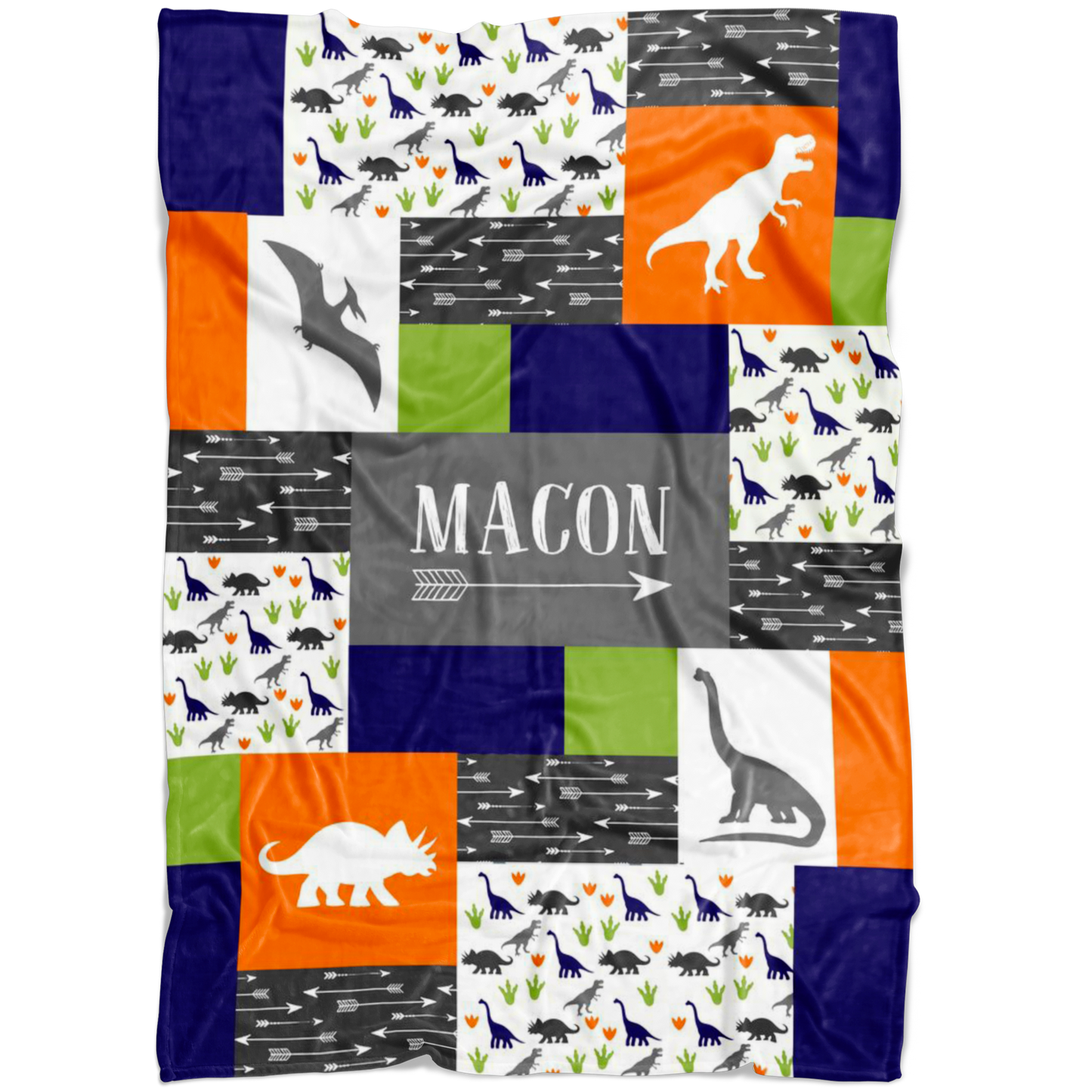 Macon Dino Blanket