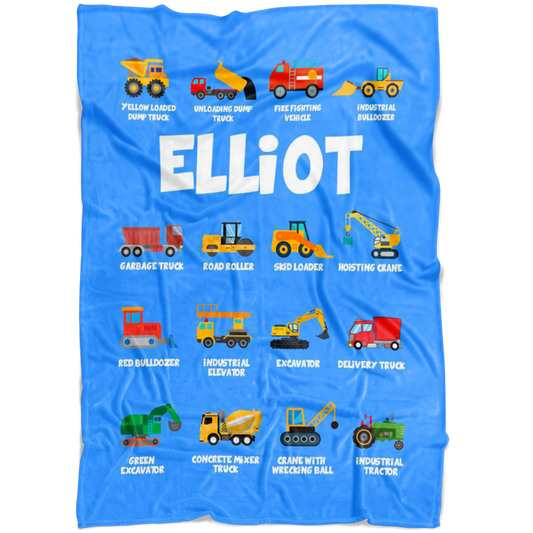 ELLIOT Construction Blanket Blue