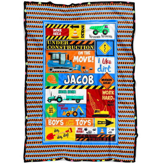 Jacob Under Construction Blanket Style 1