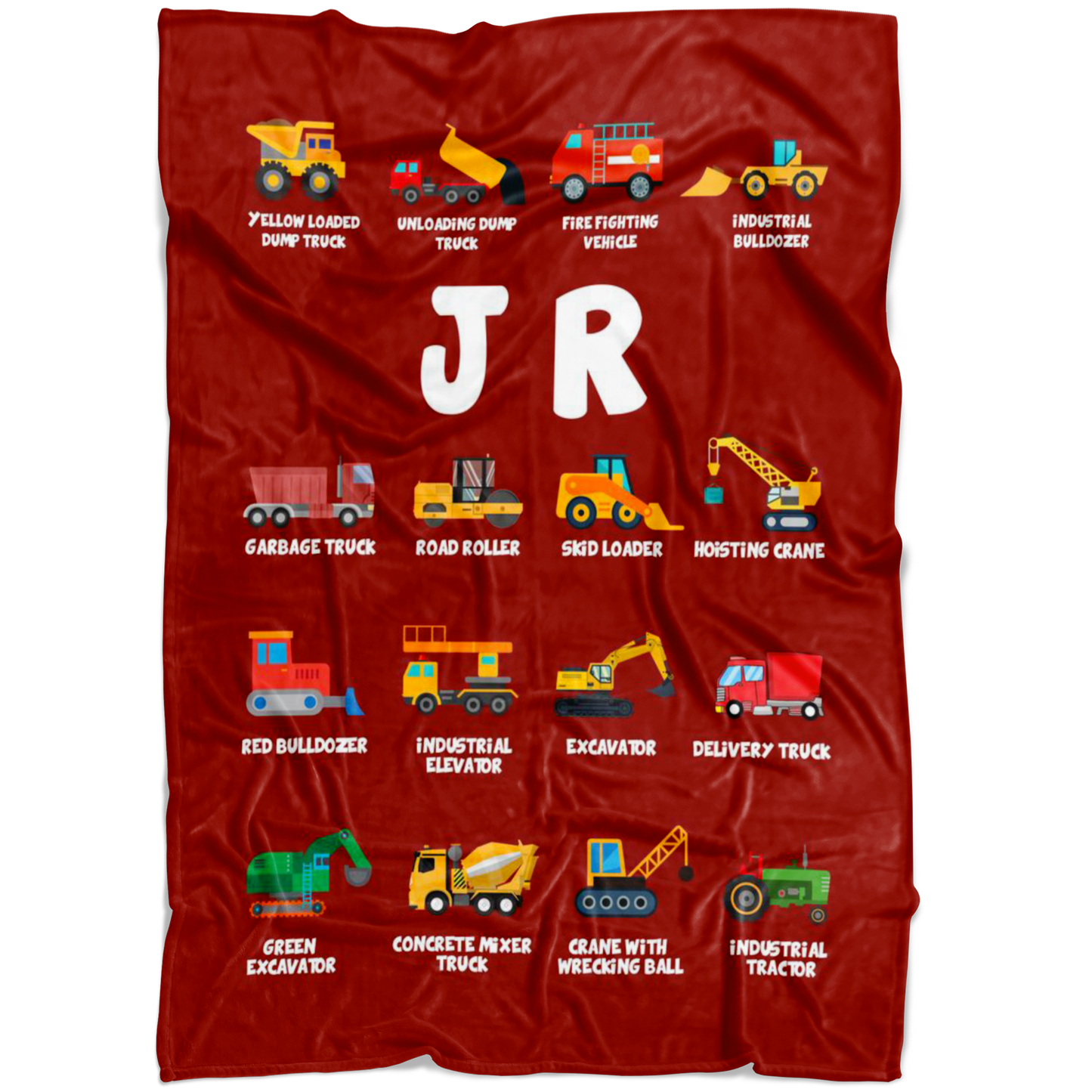 JR Construction Blanket Red