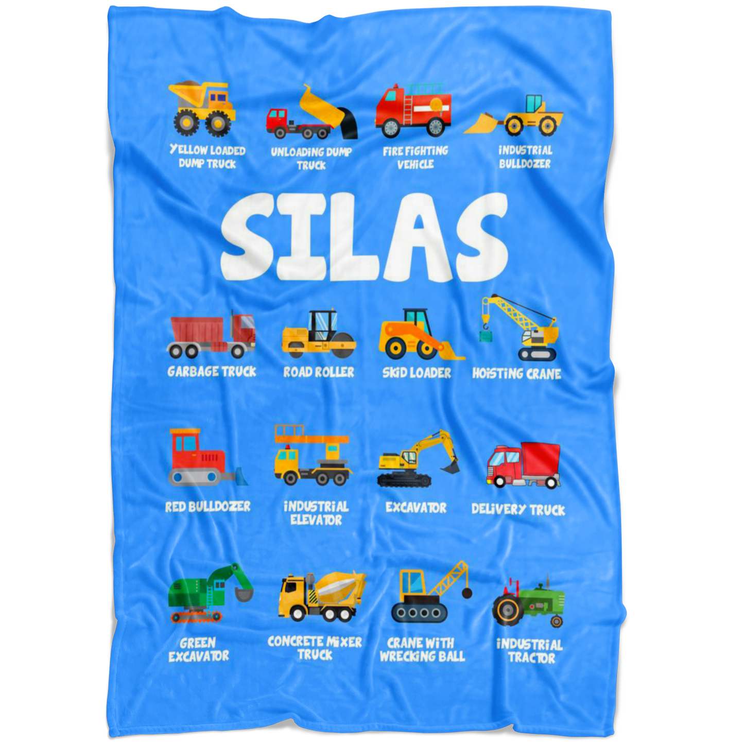 SILAS Construction Blanket Blue