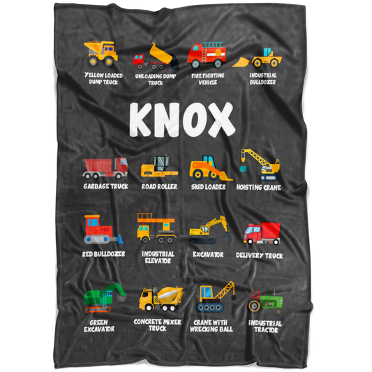 Knox Construction Blanket Grey