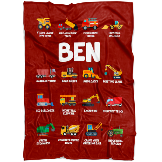 BEN Construction Blanket Red