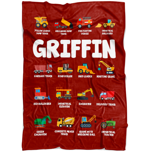 GRIFFIN Construction Blanket Red