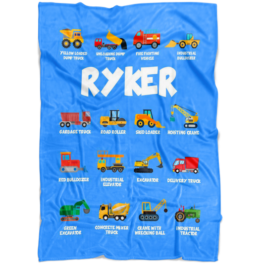 Ryker Construction Blanket Blue