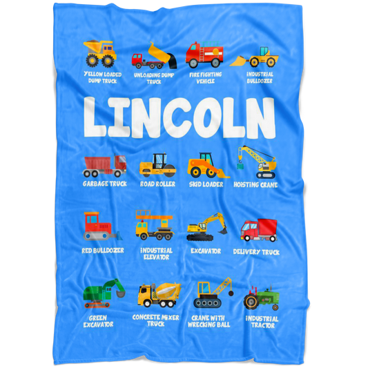 LINCOLN Construction Blanket Blue