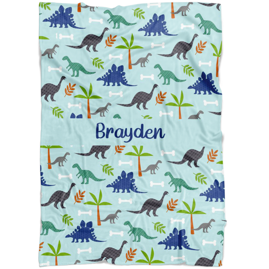 Brayden Dino Blanket