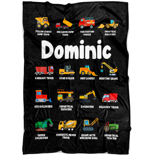 Dominic Construction Blanket Black