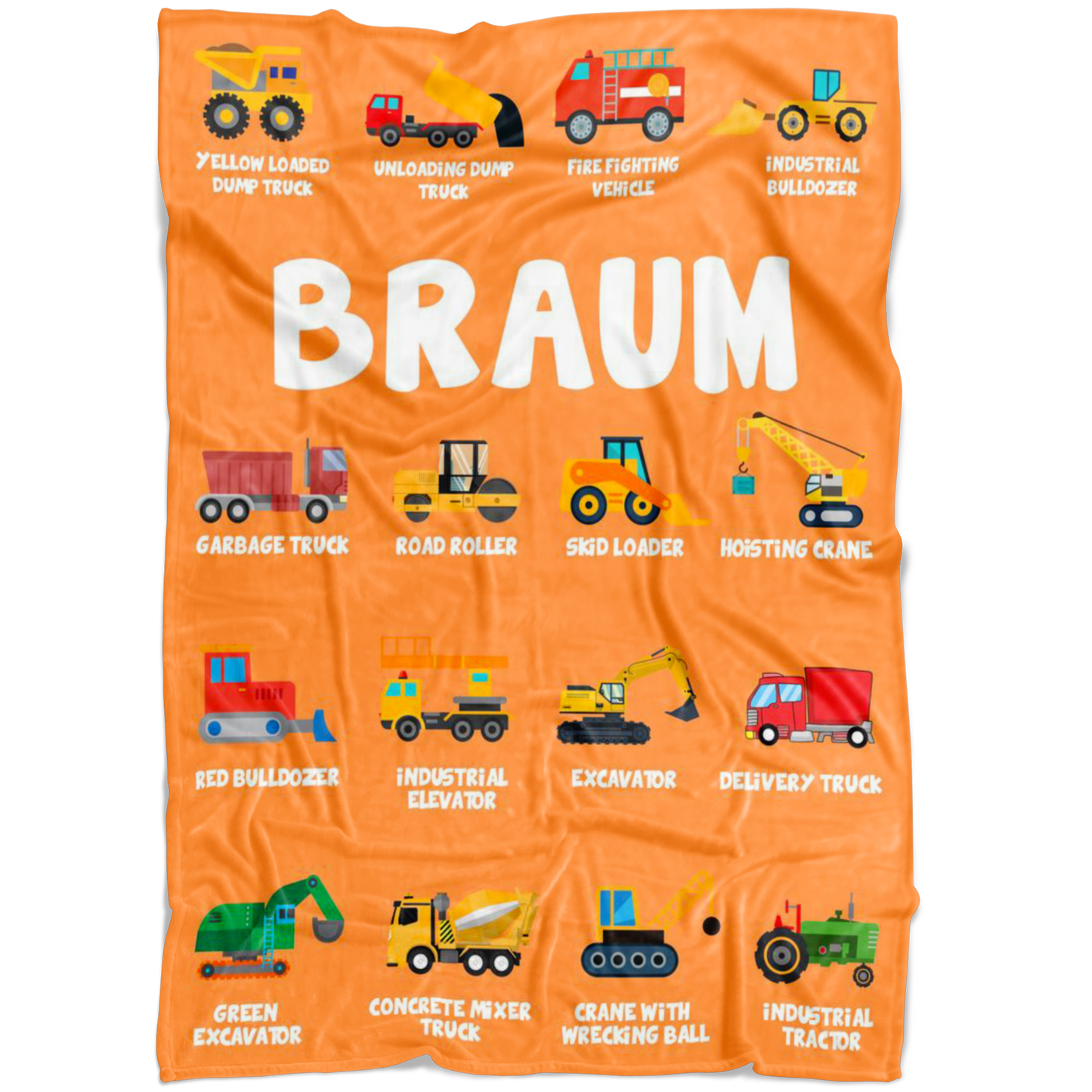 BRAUM Construction Blanket Orange