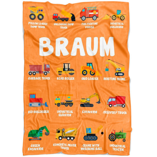 BRAUM Construction Blanket Orange