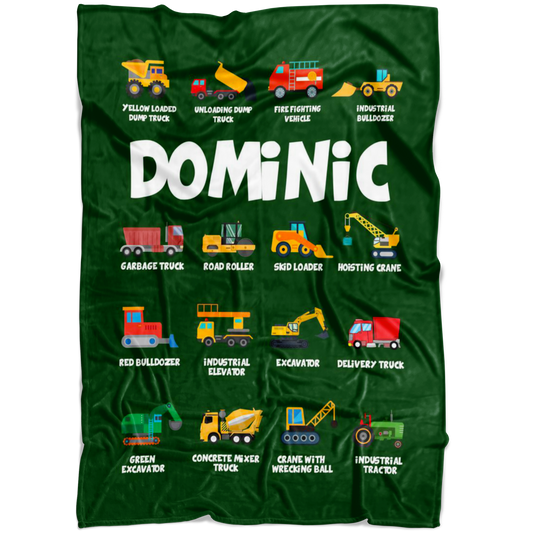 Dominic Construction Blanket Green