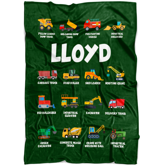 Lloyd Construction Blanket Green