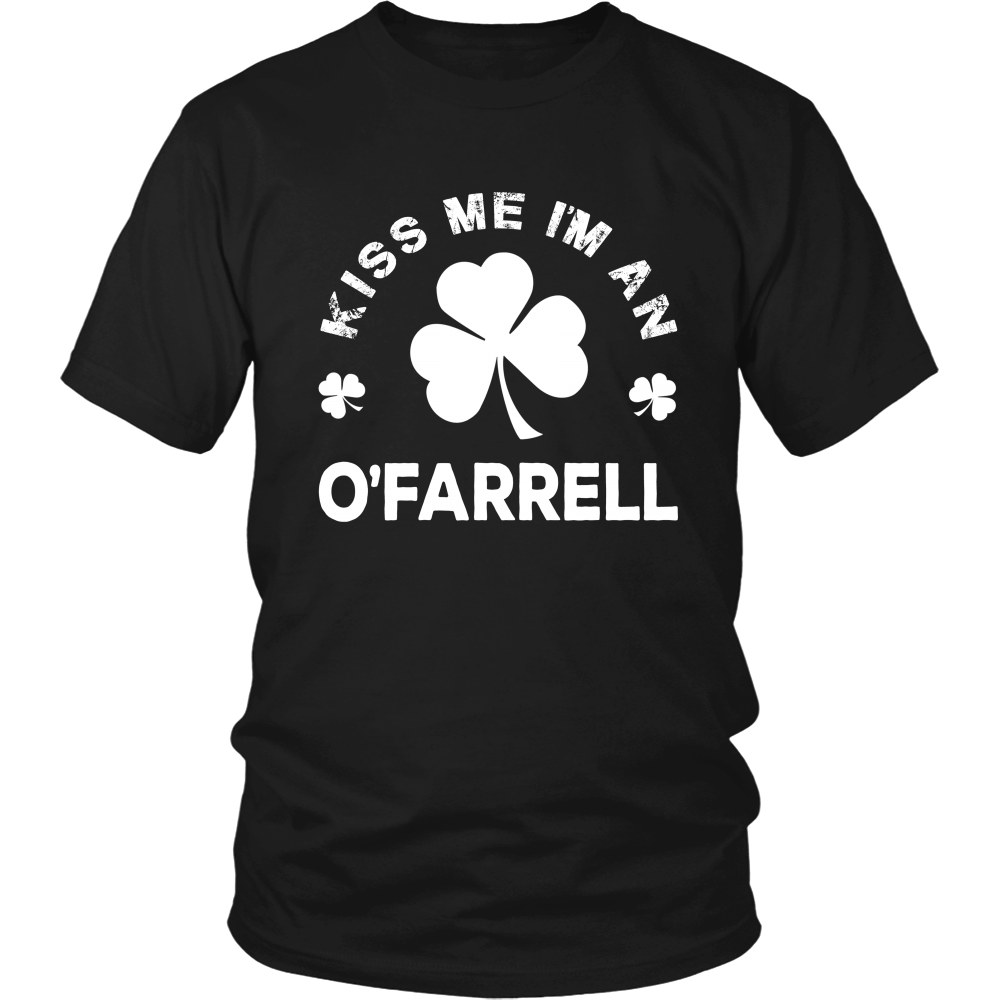 Kiss Me I'm A O'Farrell