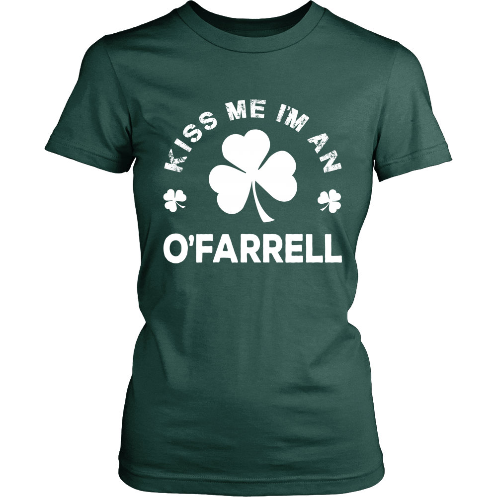 Kiss Me I'm A O'Farrell