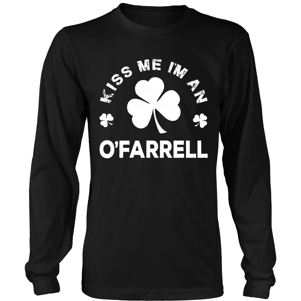 Kiss Me I'm A O'Farrell
