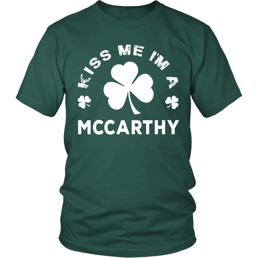 Kiss Me I'm a McCarthy