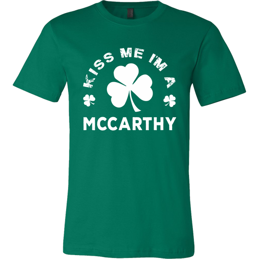 Kiss Me I'm a McCarthy