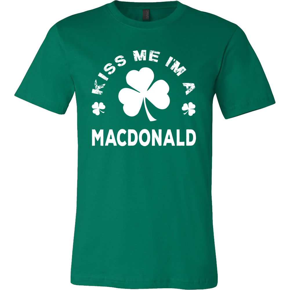 Kiss Me I'm A MacDonald