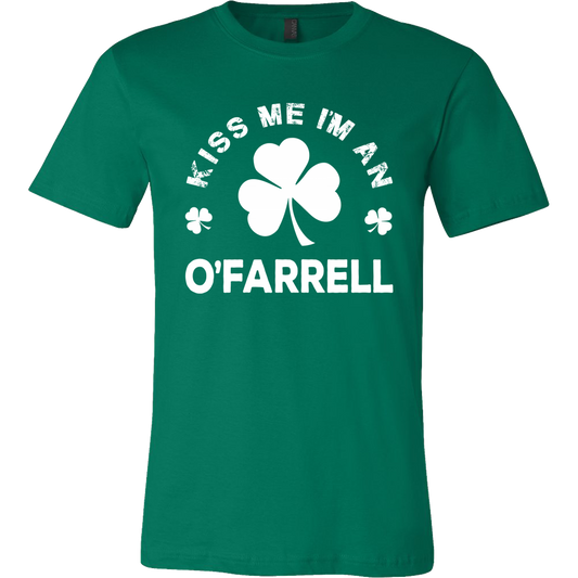 Kiss Me I'm A O'Farrell