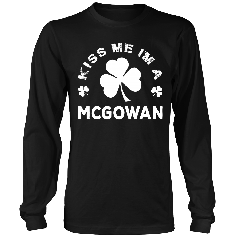 Kiss Me I'm a Mcgowan