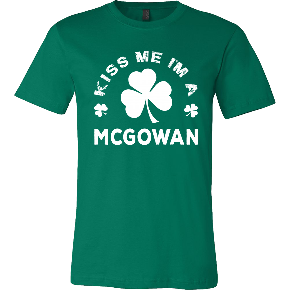Kiss Me I'm a Mcgowan