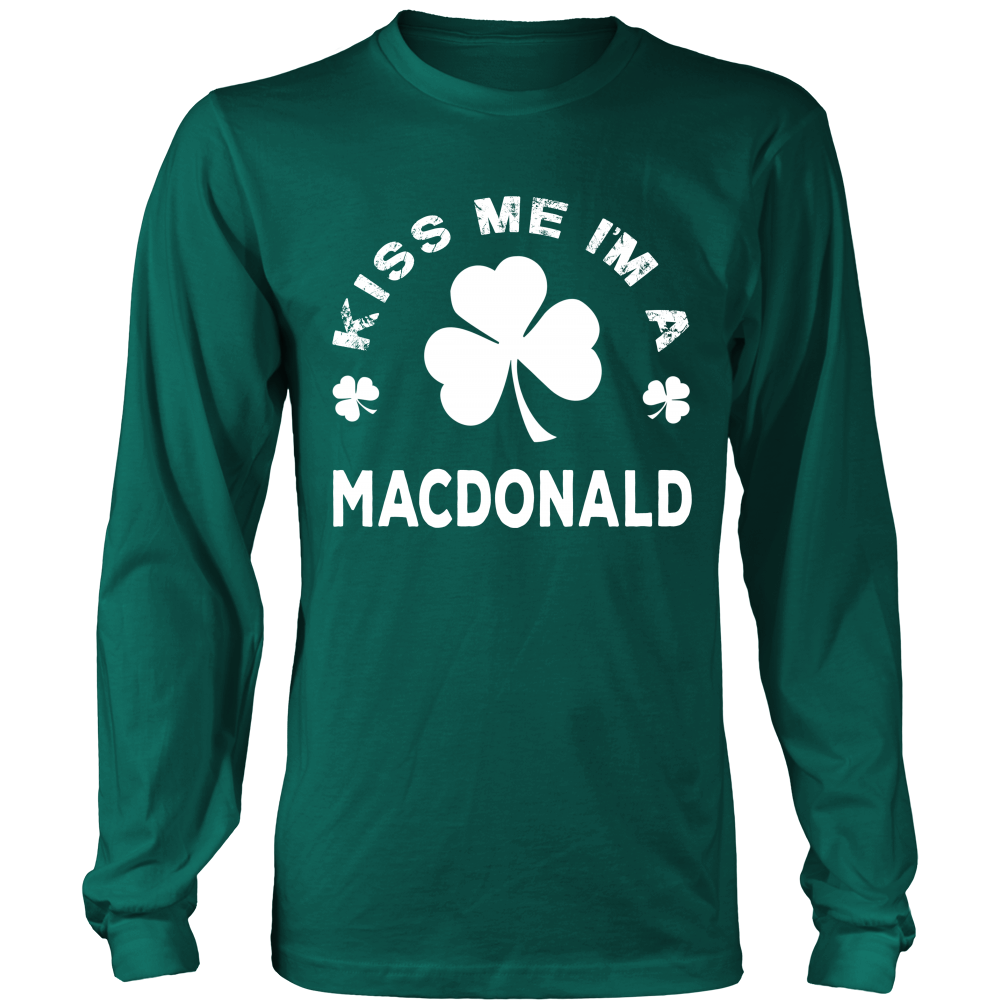 Kiss Me I'm A MacDonald