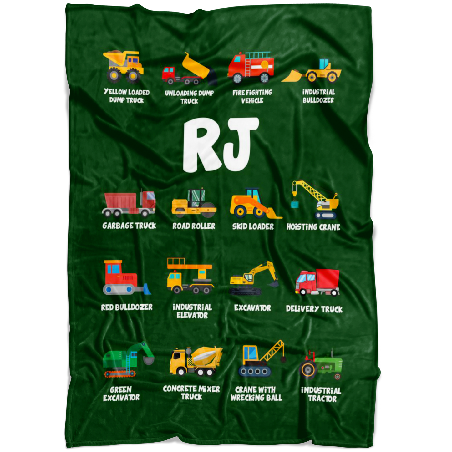 RJ Construction Blanket Green