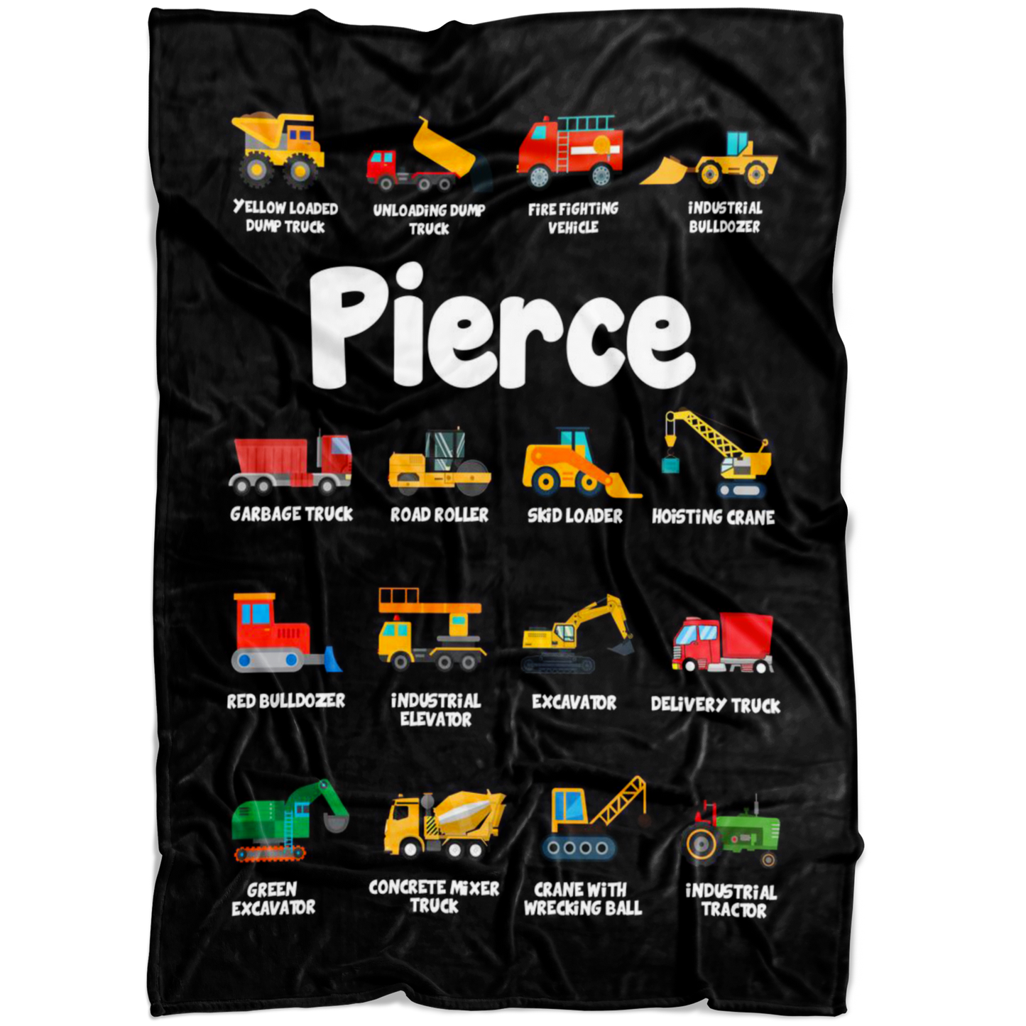 Pierce Construction Blanket Black