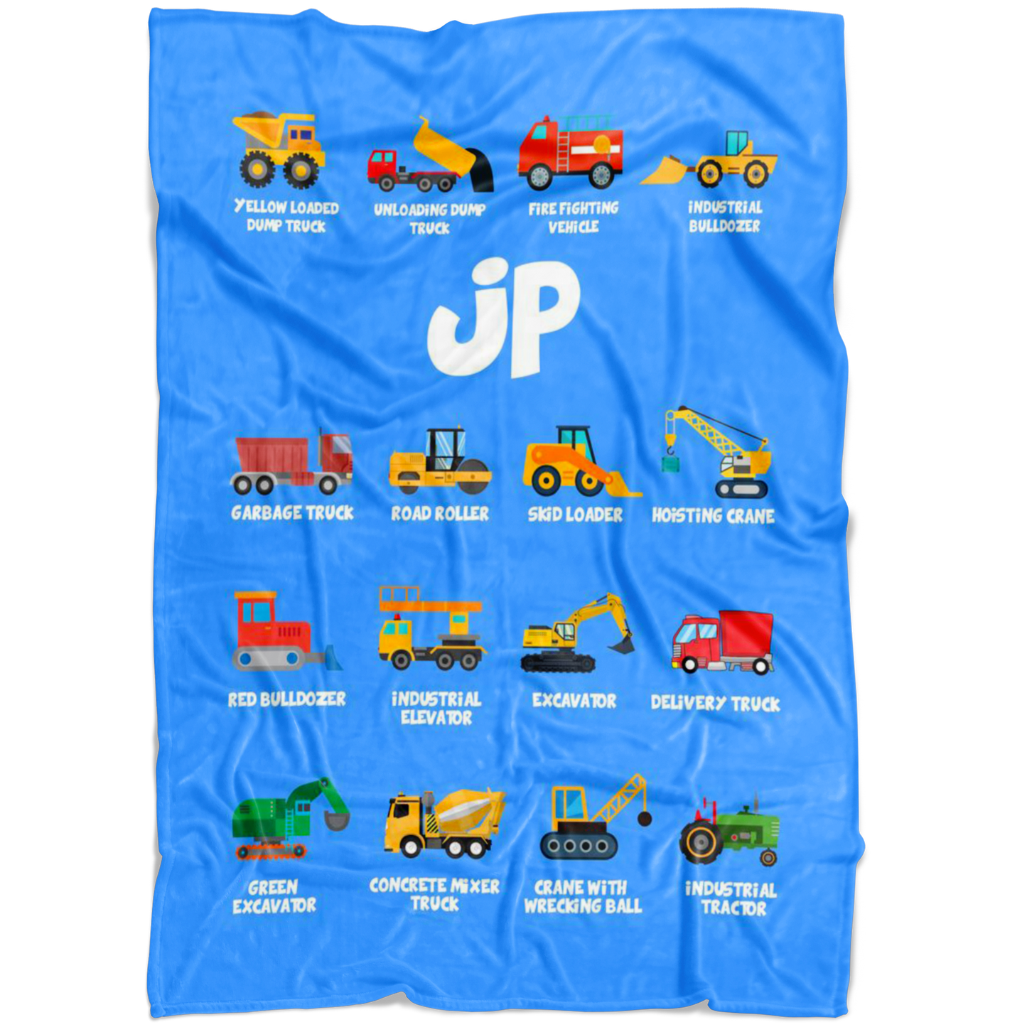 JP Construction Blanket Blue