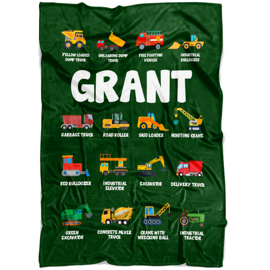 GRANT Construction Blanket Green