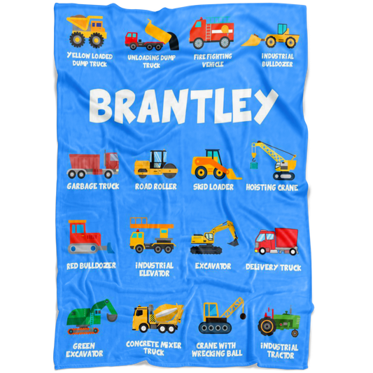 Brantley Construction Blanket Blue