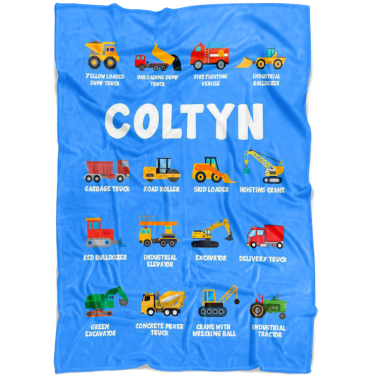 COLTYN Construction Blanket Blue