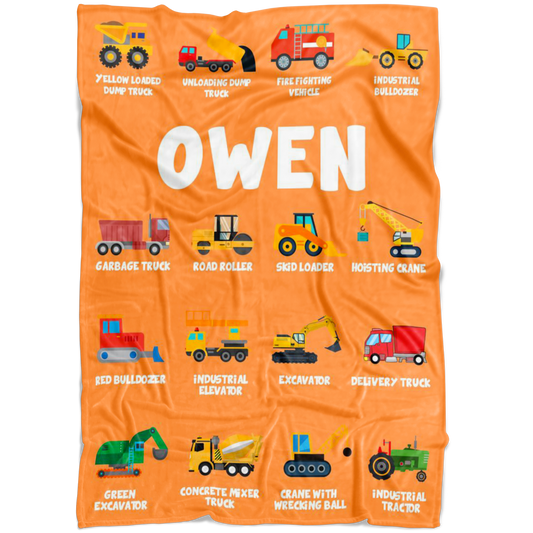 Owen Construction Blanket Orange