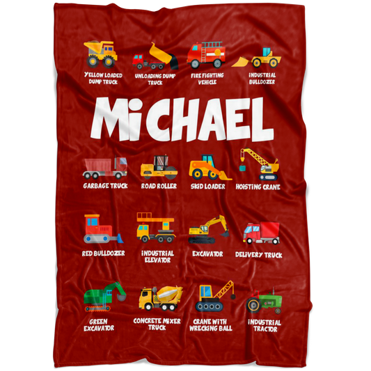 Michael Construction Blanket Red