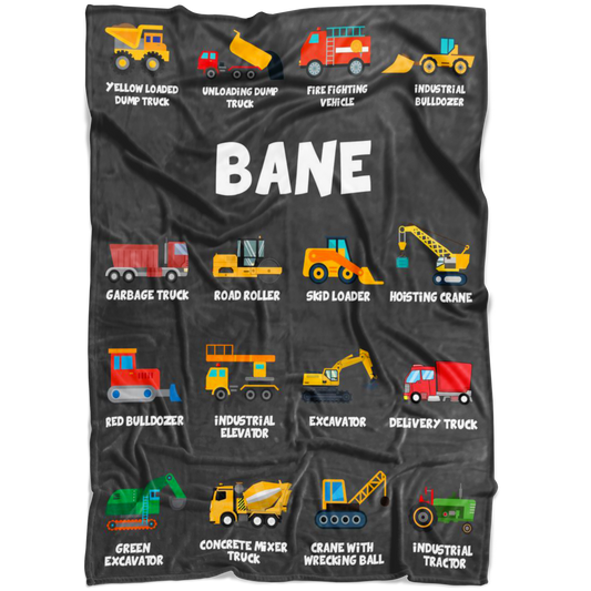 Bane Construction Blanket Grey