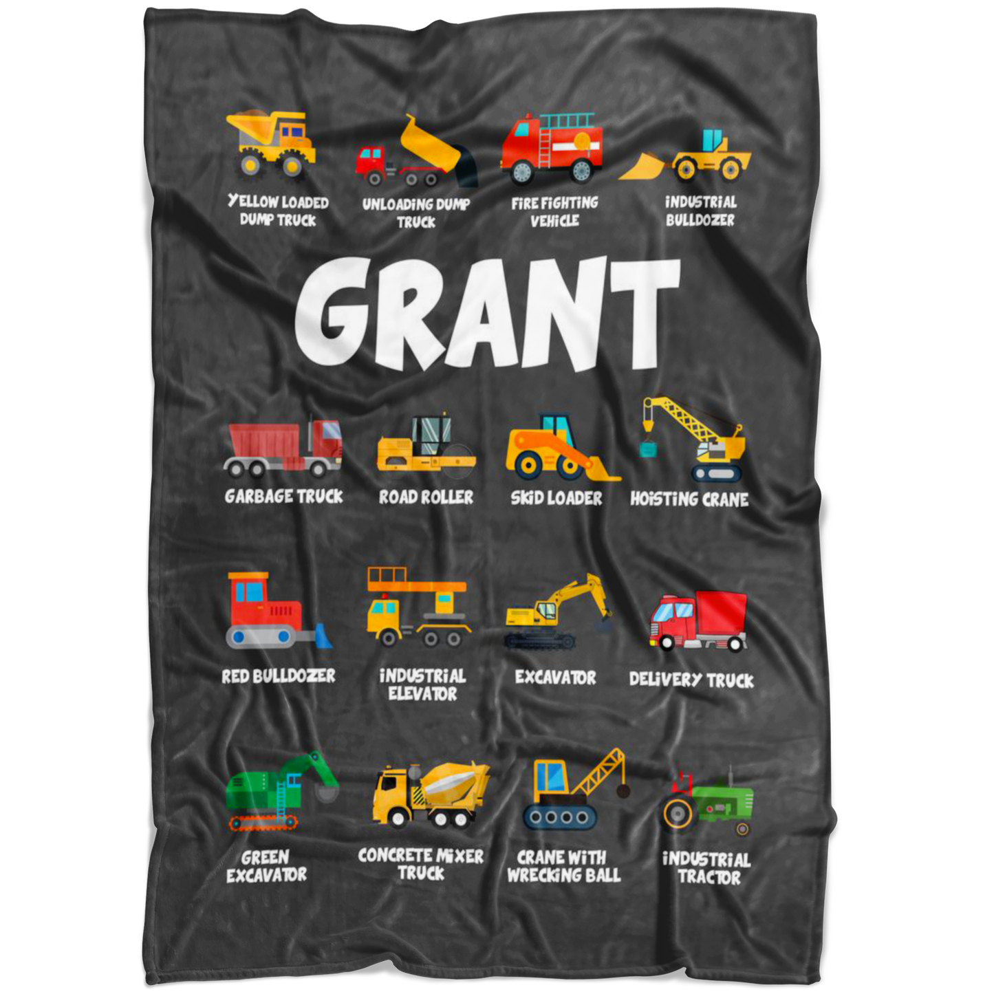 Grant Construction Blanket Green