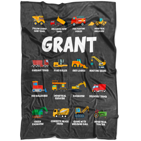 Grant Construction Blanket Green