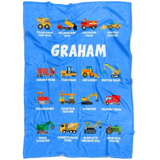 Graham Construction Blanket Blue