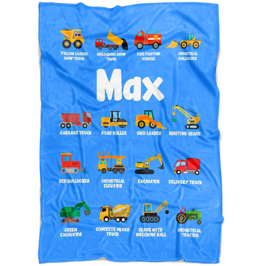Max Construction Blanket Blue