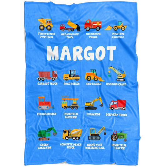 Margot Construction Blanket Blue