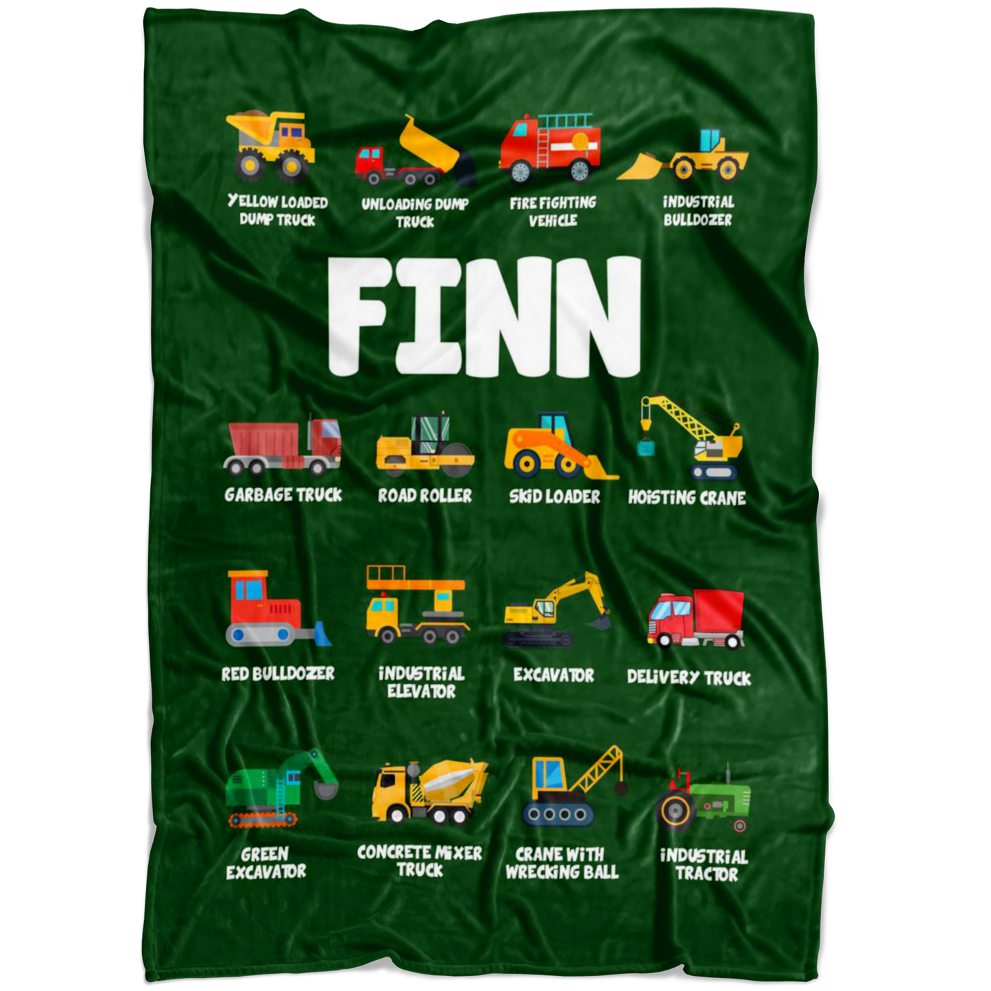 FINN Construction Blanket Green